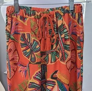 Farm Rio Birdie Wide-leg Pants